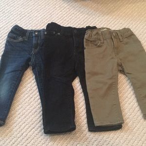 Bundle of 12-18 month gap skinny jeans